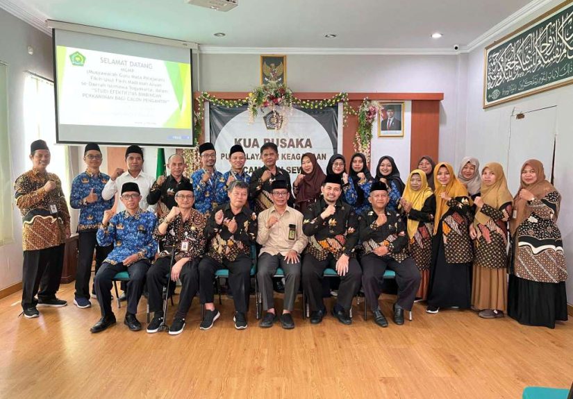 KUA Sewon Jadi Laboratorium Lapangan MGMP MA DIY untuk Penguatan BIMWIN