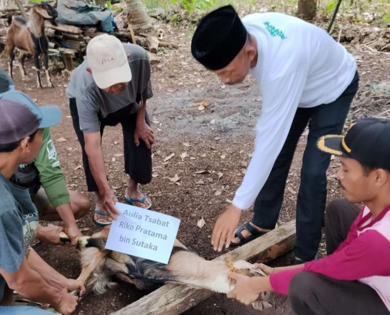 Hari Pertama Idul Adha, Jamaah Masjid Ja’far Bin Abi Thalib Sembelih 10 Kambing: Wujud Solidaritas dan Berbagi