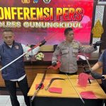Dua Debt Collector di Gunungkidul Diringkus Polisi Bawa Celurit dan Katana Saat Menagih Utang