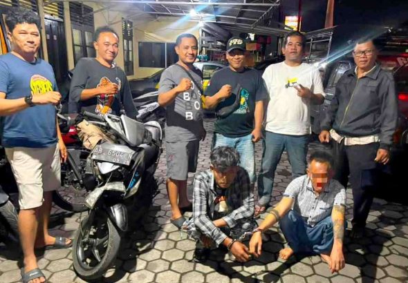Polsek Sedayu Berhasil Ringkus Dua Pencuri Motor Berbekal Rekaman CCTV Warga