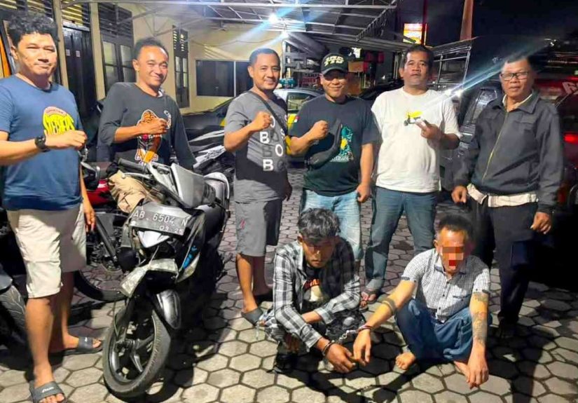 Polsek Sedayu Berhasil Ringkus Dua Pencuri Motor Berbekal Rekaman CCTV Warga