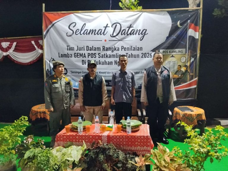 Dikira Maling, Ternyata Pengantar Paket: Aksi Kreatif Warga Ngelo di Penjurian Lomba Gema Satkamling
