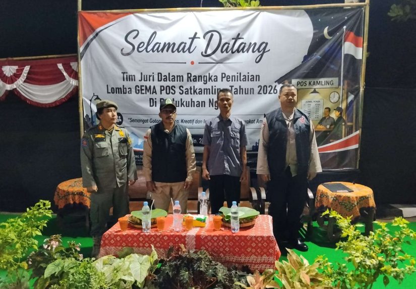 Dikira Maling, Ternyata Pengantar Paket: Aksi Kreatif Warga Ngelo di Penjurian Lomba Gema Satkamling