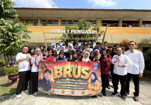 KUA Pengasih Gelar BRUS di SMK N 1 Pengasih: Perkuat Karakter Qurani dan Kesehatan Mental Siswa