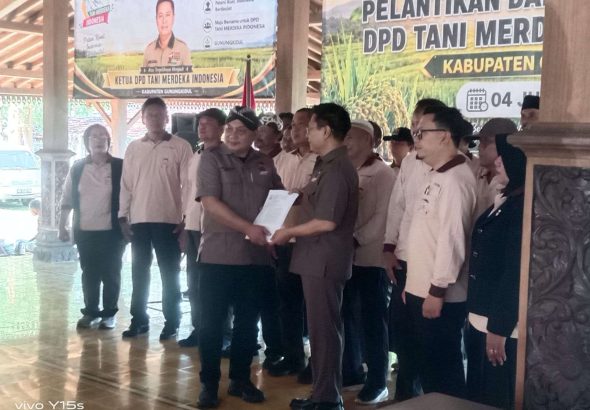 Wakil Bupati Joko Parwoto Resmi Dikukuhkan Pimpin DPD TMI Gunungkidul 2026–2031 Wakil Bupati Joko Parwoto Resmi Dikukuhkan Pimpin DPD TMI Gunungkidul 2026–2031