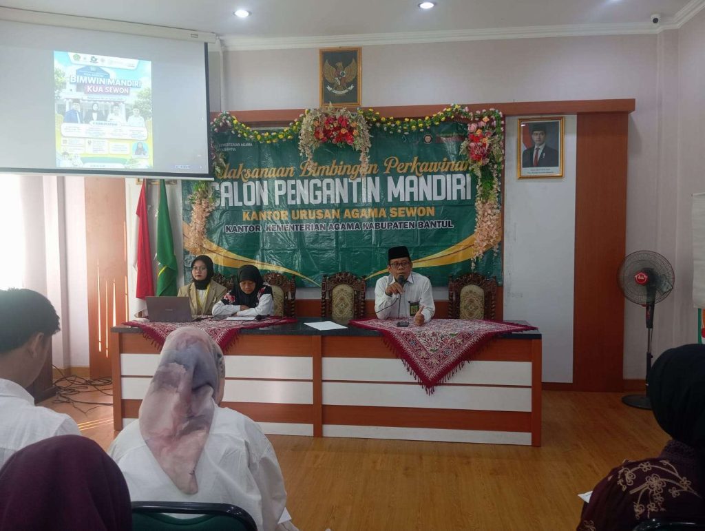 Bimbingan Perkawinan KUA Sewon: Menikah Bukan Sekadar Sah, tetapi Membangun Keluarga Sakinah