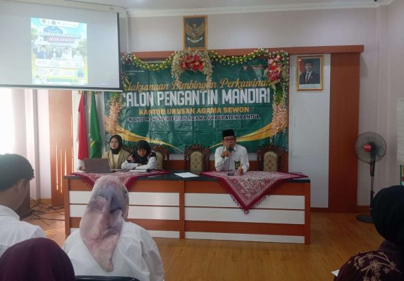 Bimbingan Perkawinan KUA Sewon: Menikah Bukan Sekadar Sah, tetapi Membangun Keluarga Sakinah Bimbingan Perkawinan KUA Sewon: Menikah Bukan Sekadar Sah, tetapi Membangun Keluarga Sakinah