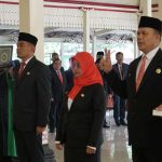 Bupati Endah Kuntariningsih Lantik Direktur RSUD, Kadis Sosial P3A, dan Kasatpol PP Gunungkidul