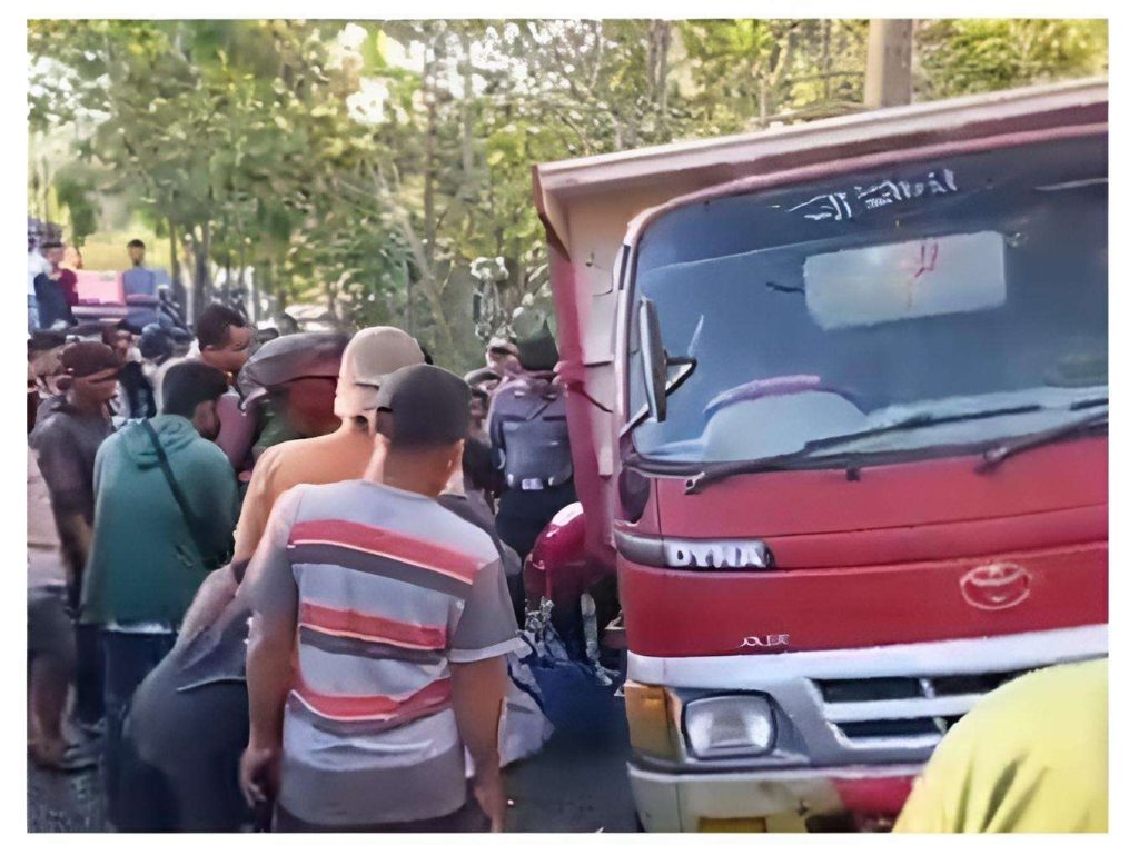 Dentuman Mematikan di Tanjakan Pucangsari: Truk Mundur Hantam Beruntun, Pengendara Motor Meninggal di Lokasi